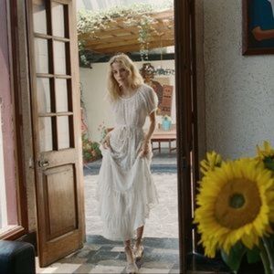 Doen Tansy Dress in Salt White